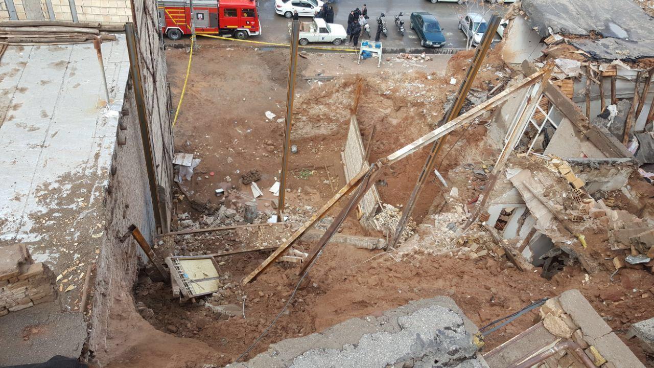 آخرین خبرها از ریزش ساختمانی در سیلاب تبریز/تصاویر