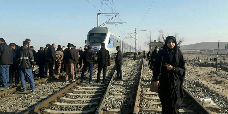 تجمع کارگران راه‌آهن آذربایجان